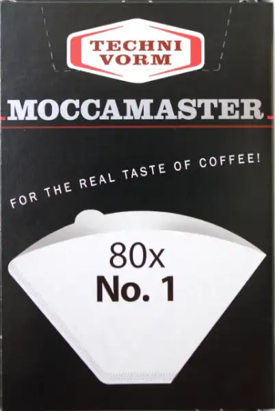 Moccamaster - Kaffeefilter Nr. 1 - Cup One (80 St.)