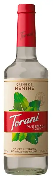 Torani - Creme de Menthe - Puremade - 750ml